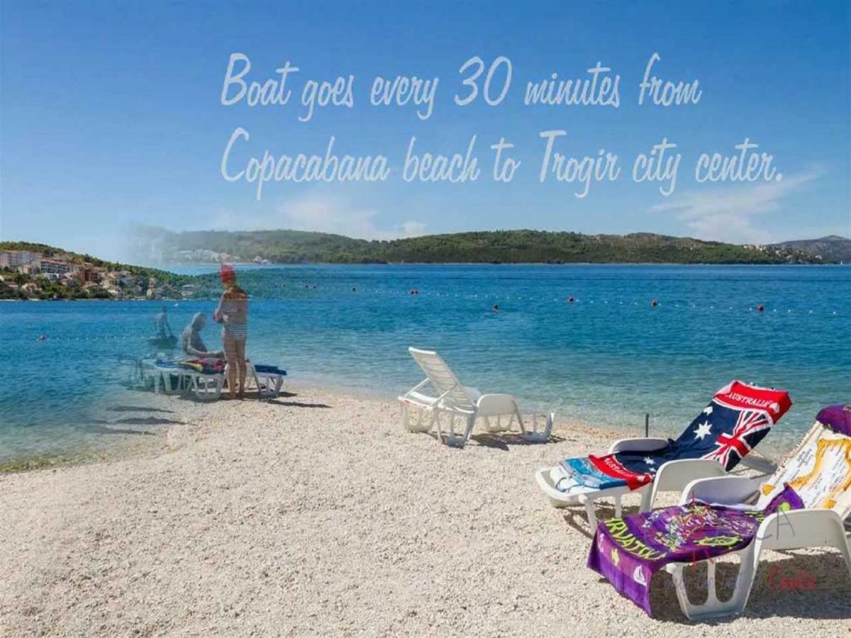 Apartmani Island Trogir Bagian luar foto